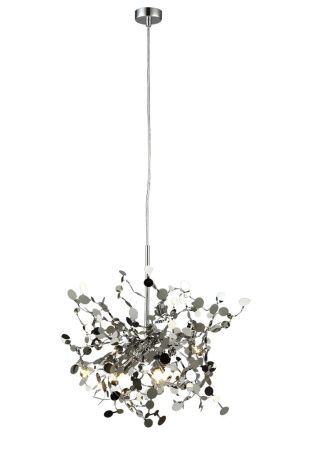 Светильник подвесной Crystal Lux Garden (Гарден) GARDEN SP3 D400 CHROME