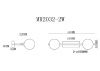 Светильник настенный Myfar Valency (Валенцы) MR2032-2W