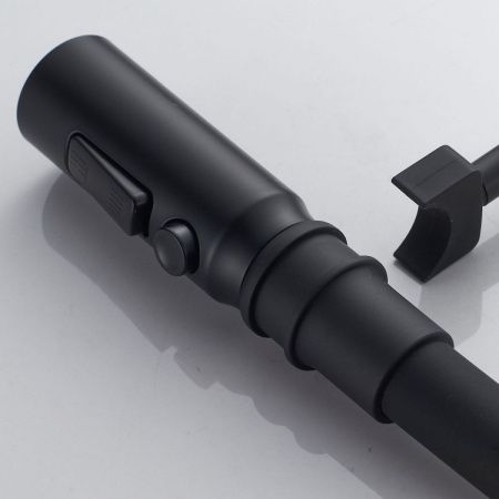 Смеситель для кухни Shevanik S123H-3 на мойку черный