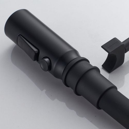 Смеситель для кухни Shevanik S123H-3 на мойку черный - фото 5