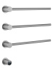 Полотенцесушитель электрический Wonzon & Woghand Hamburg WW-AL313-BR 45х50 никель