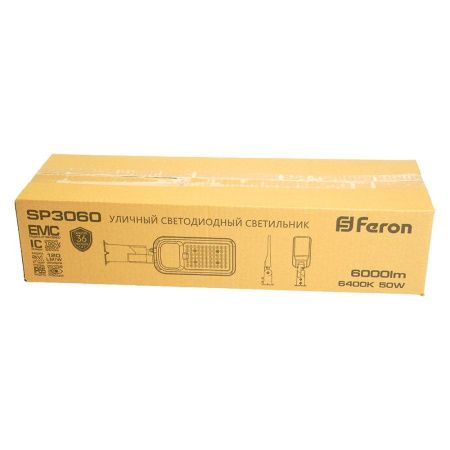 Уличный консольный светильник Feron SP3060 48762