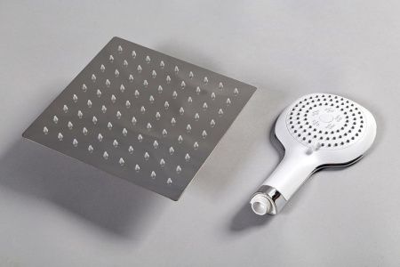 Душевая кабина AvaCan V8015 80х80 квадратная с крышей ориентация универсальная