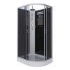 Душевая кабина Niagara Classic 35121433LBKT 120х80 асимметричная без крыши ориентация левая