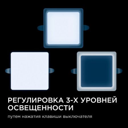 Панель светодиодная встраиваемая Apeyron FLP 06-115