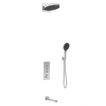 Душевая система Vincea VSFW-433TI1CH встраиваемая в стену цвет хром с термостатом