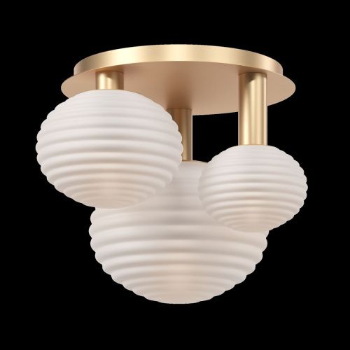 Светильник потолочный Maytoni Reels MOD268CL-03G - фото 4