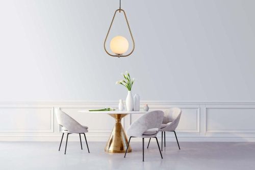 Светильник подвесной Lumina Deco Forneri (Форнери) LDP 6832-200 WT+MD - фото 4