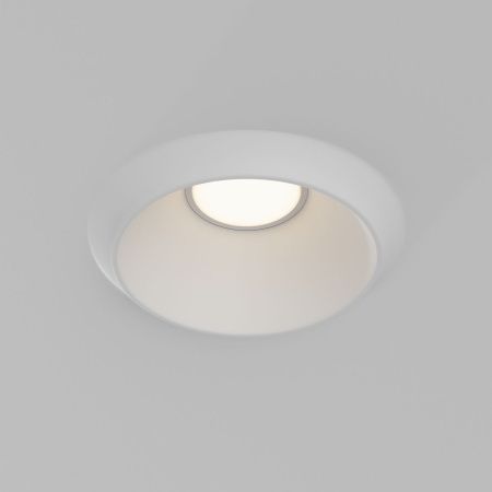 Светильник встраиваемый Maytoni Technical Gyps Modern DL124-GU10-01-TRS-W