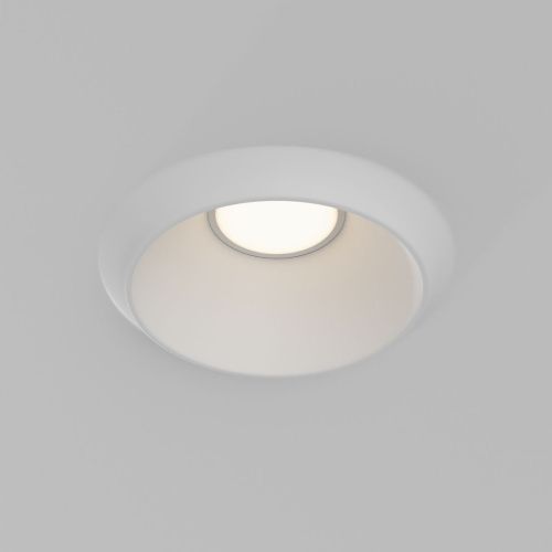 Светильник встраиваемый Maytoni Technical Gyps Modern DL124-GU10-01-TRS-W - фото 4