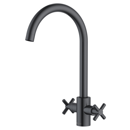 Смеситель для кухни Damixa Neo Classic 270000000 на раковину графит без термостата