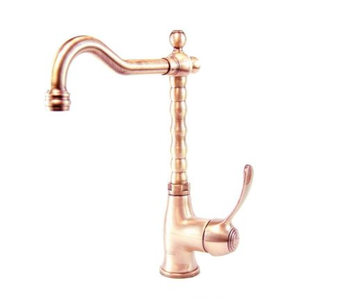 Смеситель Webert Aurora AU831802060 на раковину медь - фото 2