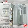 Душевая кабина AvaCan A A2812RLED 120х80 асимметричная с крышей ориентация правая
