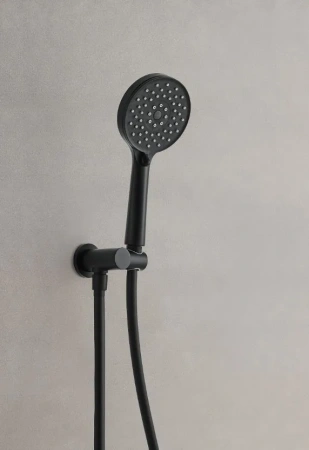 Душевая система Arrow AG3732MB-1 встраиваемая в стену цвет черный с термостатом