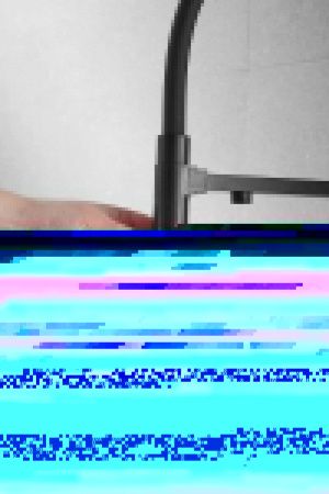 Смеситель для кухни Rose R958H на мойку черный