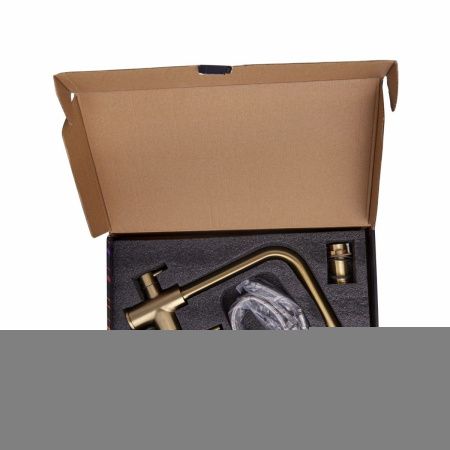 Смеситель для кухни Fashun A4352-21 на мойку бронза