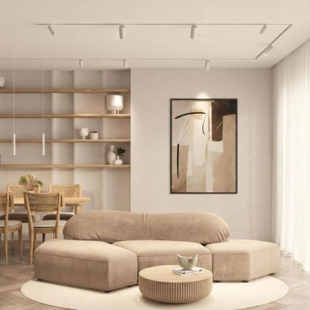 Трековый однофазный светильник Denkirs Simple Spot (Симпле Спот) DK8108-WH