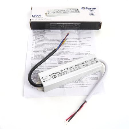 Трансформатор для светодиодной ленты Feron LB007 48052