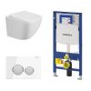 Сет унитаз + инсталляция + кнопка 111.300.00.5+FP.330.WHITE.10+AM25010