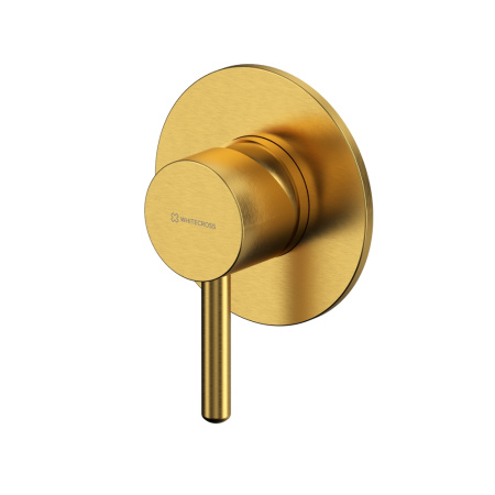 Смеситель для душа Whitecross Y brushed gold Y1245GLB встраиваемый золото брашированное без термостата