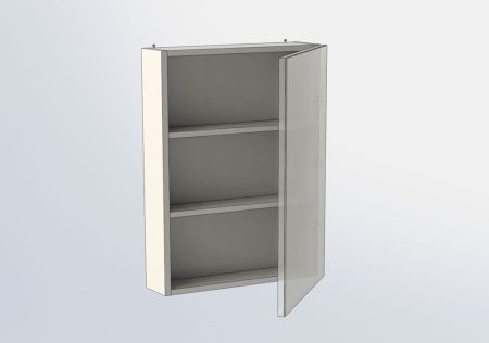 Зеркало-шкаф Aquanet Порто 00195726 50х70 подвесной цвет белый