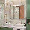 Зеркало с подсветкой и антизапотевателем Uperwood Foster 291020590 100х80 подвесное