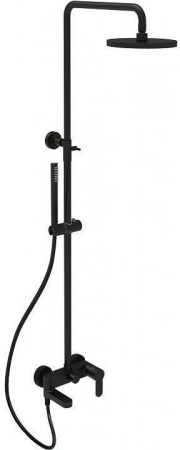 Душевая стойка Paffoni Blu ZCOL632NO настенная цвет черный