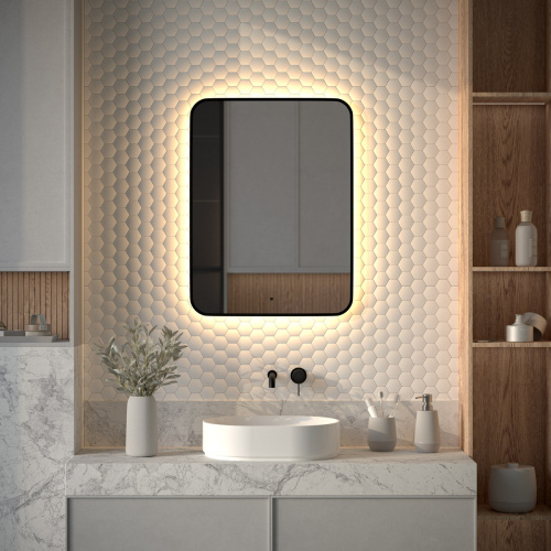 Зеркало с подсветкой Defesto AURA DF 2977R 60x80 - фото 3