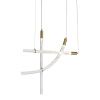 Светильник подвесной Delight Collection OD2412-3 gold/clear
