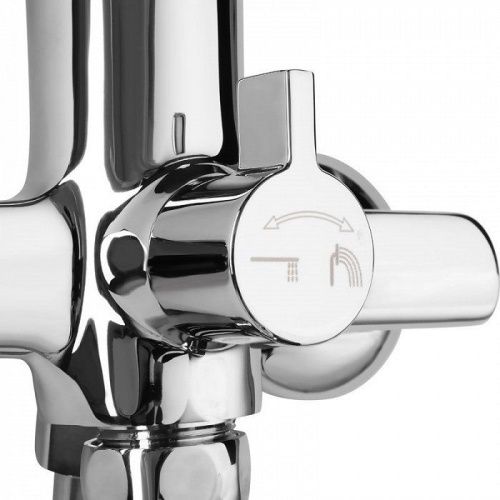 Смеситель для ванны Milardo Nelson NELSB00M02 настенный хром - фото 4