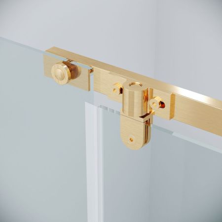 Душевой уголок Grossman Pragma 120.K33.03.1090.32.00 100х90 стекло прозрачное профиль золото без поддона