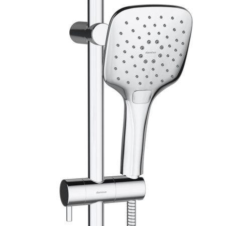 Душевой гарнитур Damixa Eclipse 931001000 настенный хром/серый