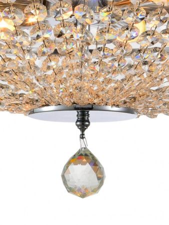 Люстра на штанге Natali Kovaltseva Barocco (Бароццо) BAROCCO 81405/6C CHROME