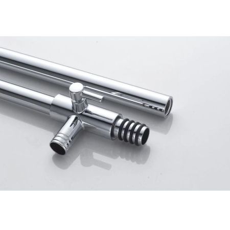 Душевая стойка Knotlor KN-72 настенная цвет хром