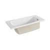 Ванна акриловая 1MarKa PRAGMATIKA 01пр17375 175х75 пристенная прямоугольная без каркаса