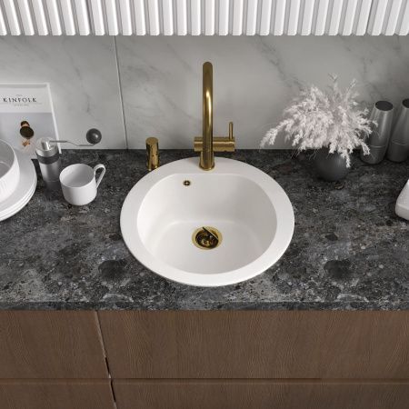 Смеситель для кухни Reflexion Lago RX9904GD на мойку золото