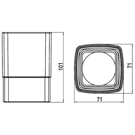 Стакан Emco Loft 0520 133 01