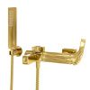 Смеситель для ванны Wasserkraft Sauer 7100 7101 настенный золото