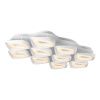 Люстра потолочная iLedex Flying (Флыинг) FS-012-X10 240W WH