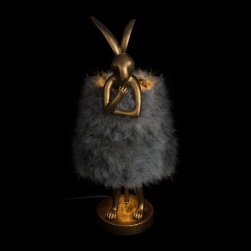 Настольная лампа Loft It Lapine 10315/A Grey fluff - фото 3