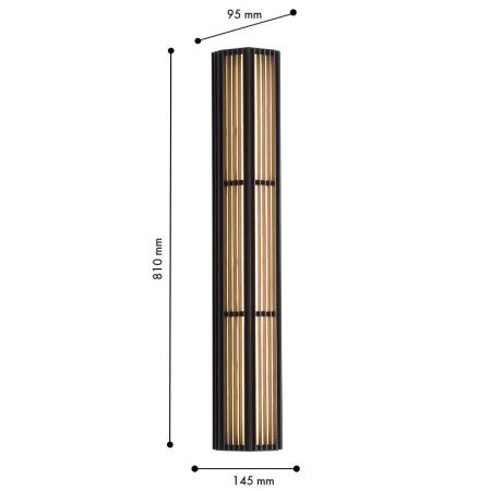 Уличный настенный светильник Favourite Trellis (Треллис) 4824-3W