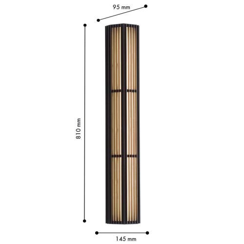 Уличный настенный светильник Favourite Trellis (Треллис) 4824-3W - фото 2