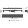 Душевой лоток Alcadrain AG101101550 черный
