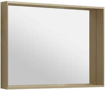 Зеркало в ванную Allen Brau Reality 1.32020.03 100х75 цвет латунь