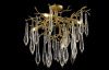 Люстра потолочная Crystal Lux Reina (Реина) Reina PL5 D600 Gold Pearl