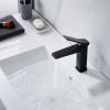 Смеситель Shevanik S4601H на раковину черный
