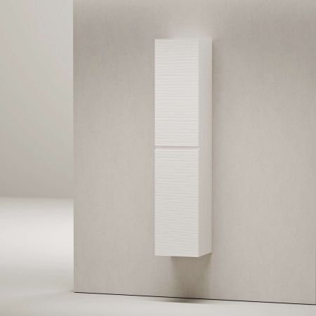 Шкаф-пенал Sancos FOLK PFL35W 40х170 подвесной цвет белый