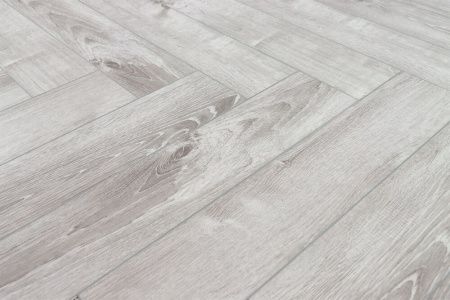 SPC ламинат CronaFloor Herringbone Дуб Страсбург H005 Т070825 толщина 0,45 см 42 класс 640х128