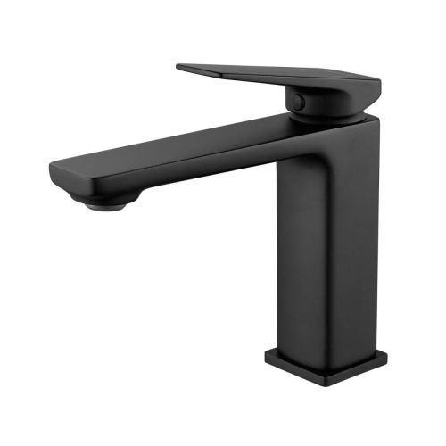 Смеситель Shevanik S8901H-1 на раковину черный - фото 2