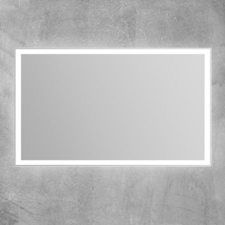 Зеркало с подсветкой BelBagno SPC-GRT-1000-600-LED-BTN 100х60 подвесное